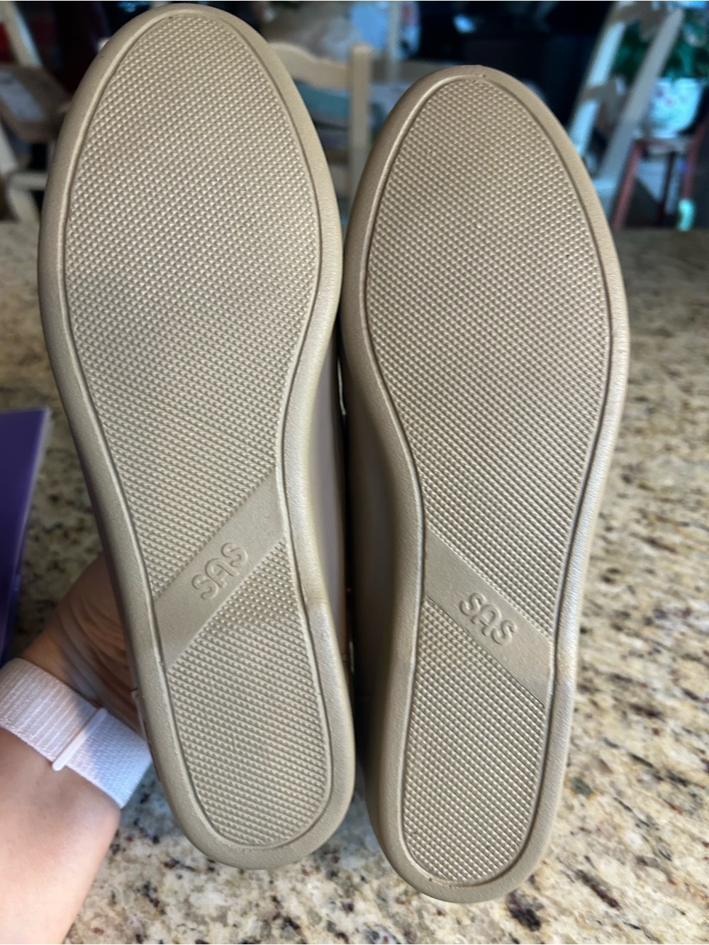 SAS Softie tassel/Kiltie leather loafers. Taupe size 7.5N. New??? - Picture 12 of 12